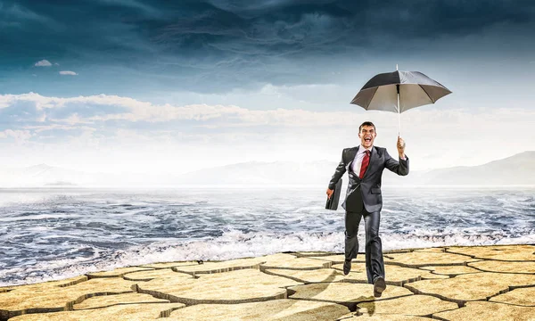 Kriz döneminde aşmak. Karışık teknik