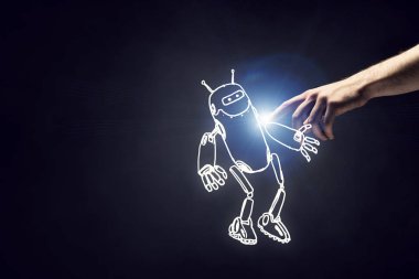 Komik kabataslak robot