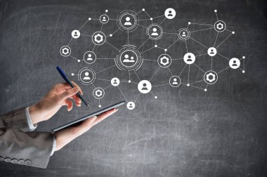 Sosyal bağlantı teknolojileri kavramı