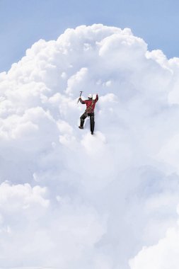 Aşırı Tırmanma onun adrenalindir. Karışık teknik