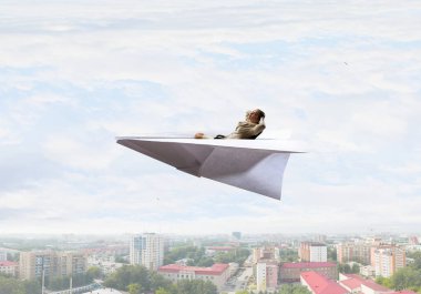 Tatil için rüya. Karışık teknik