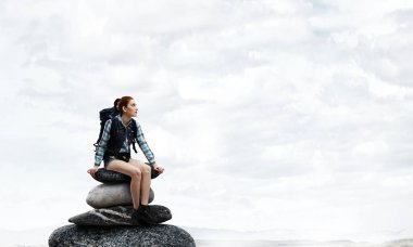 Doğa ile birlik duygusu. Karışık teknik