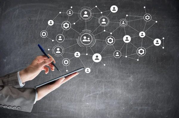 Sosyal bağlantı teknolojileri kavramı