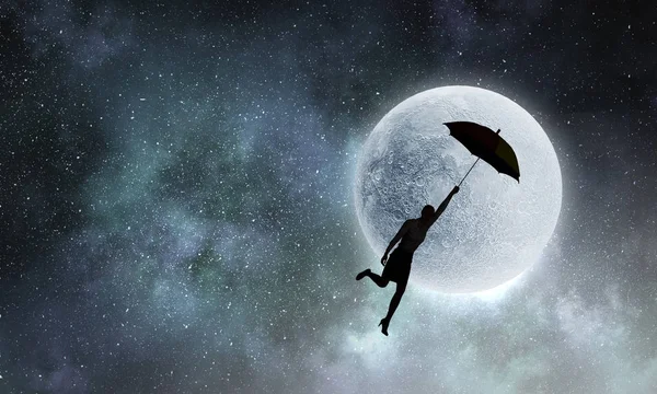 Kaçmak için bir rüya. Karışık teknik