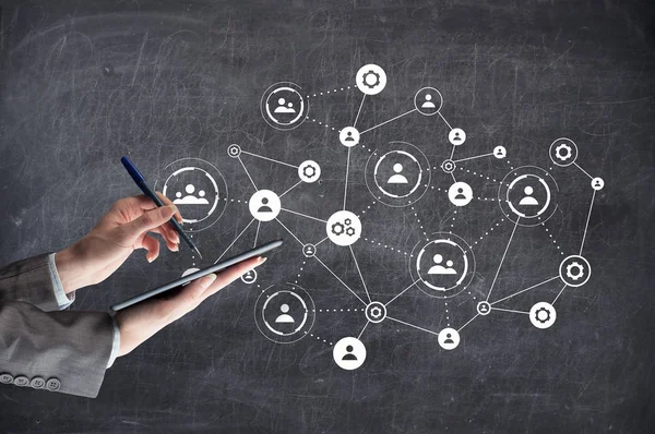 Sosyal bağlantı teknolojileri kavramı