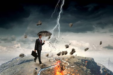 Herhangi bir sorun karşısında kararlı. Karışık teknik