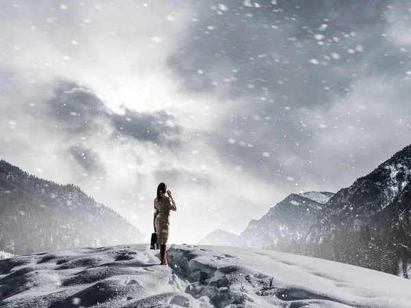 Hiçbir şey onu durduramaz. Karışık teknik