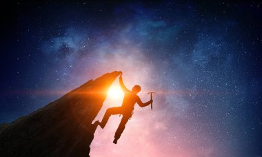 Aşırı Tırmanma onun adrenalindir. Karışık teknik