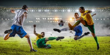 Futbol en iyi anlar. Karışık teknik