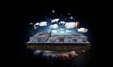 Yeni geliştirme projesi. Karışık teknik