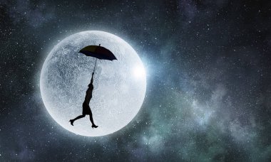 Kaçmak için bir rüya. Karışık teknik