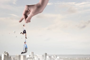 El güç ve kontrol. Karışık teknik