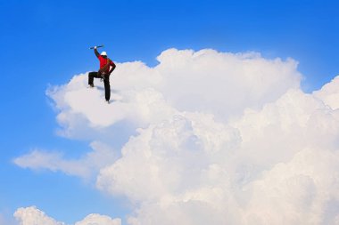 Aşırı Tırmanma onun adrenalindir. Karışık teknik