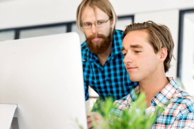 Masada iki Ofis çalışanları