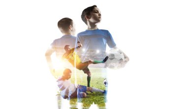 Küçük futbol şampiyonu. Karışık ortam