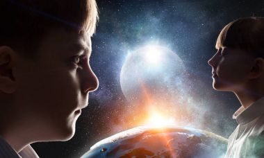 Bu büyük dünya keşfetmek. Karışık teknik