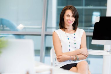 Modern başarılı iş kadını