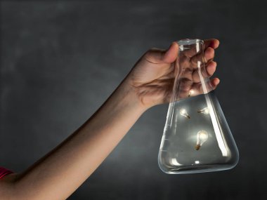 Bilim Araştırma ve test. Karışık teknik