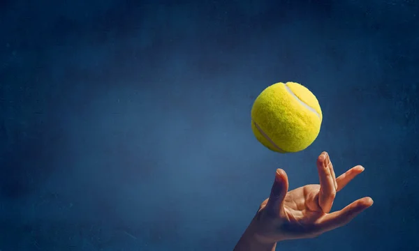 Grande concetto di tennis — Foto Stock