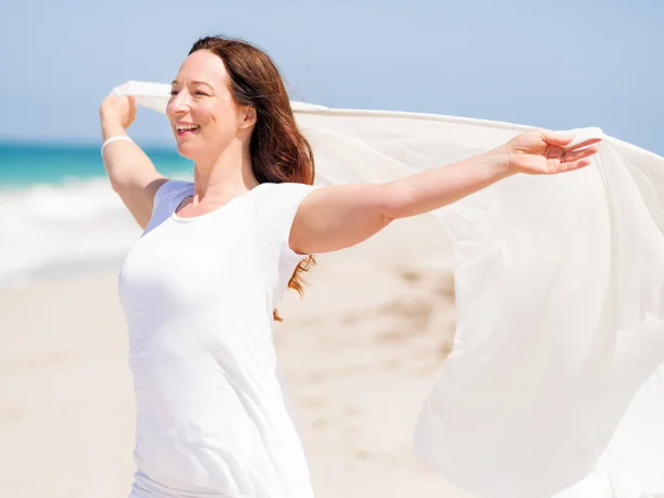 Mooie dag op het strand — Stockfoto