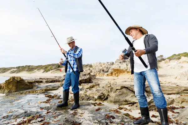 Immagine di pescatore — Foto Stock