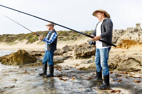 Immagine di pescatore — Foto Stock