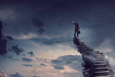 Kavramı başarı ve hedef ulaşmak. Karışık teknik