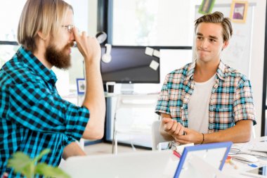 Masada iki Ofis çalışanları