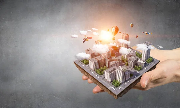 Yeni geliştirme projesi. Karışık teknik