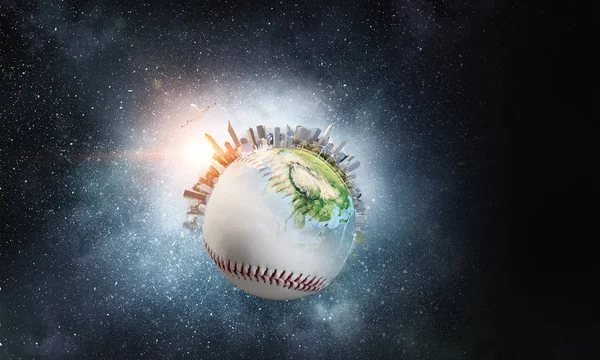 Baseball concetto di gioco — Foto Stock