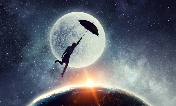 Kaçmak için bir rüya. Karışık teknik