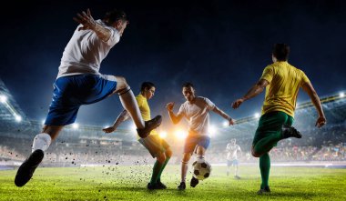 Futbol en iyi anlar. Karışık teknik