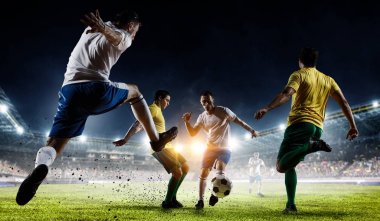 Futbol en iyi anlar. Karışık teknik