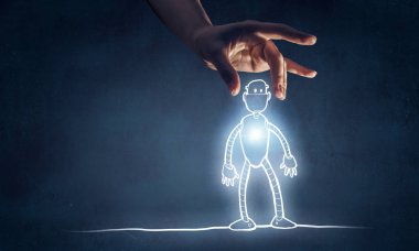 Komik kabataslak robot