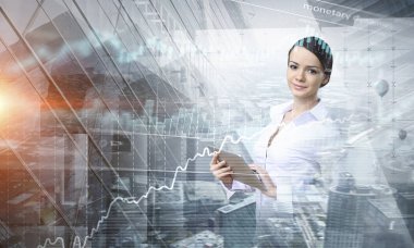 Modern iş moda bu. Karışık teknik