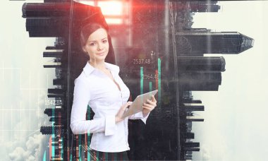 Modern iş moda bu. Karışık teknik