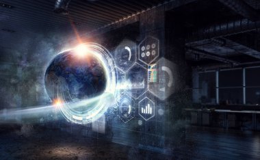 El tüm dünyada. Karışık teknik