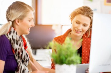 Masada iki Ofis çalışanları