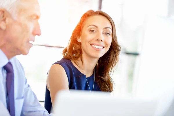 Business people having meeting — Stock Photo, Image