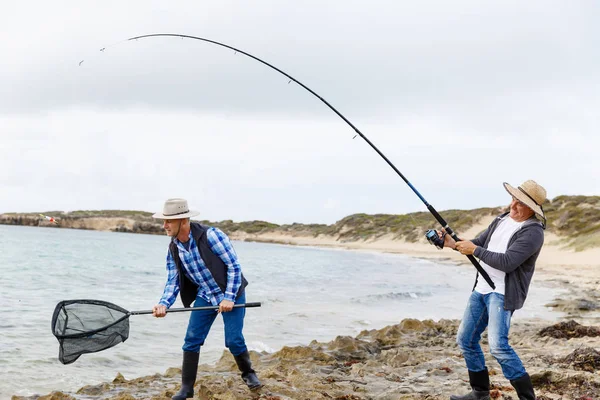 Immagine di pescatore — Foto Stock