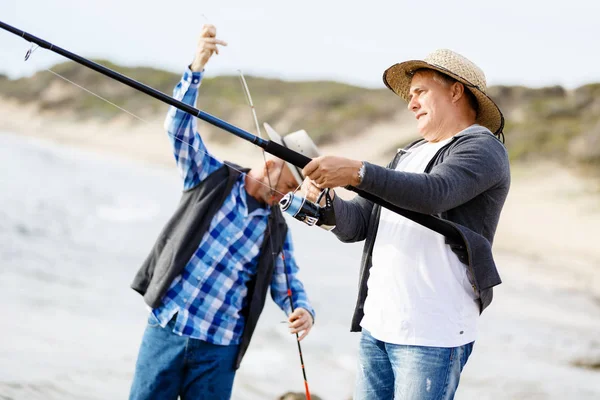 Immagine di pescatore — Foto Stock