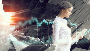 Modern iş moda bu. Karışık teknik