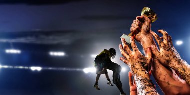 Zafer için mücadele. Karışık teknik