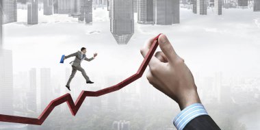 Başarı kadar yükseliyor. Karışık teknik