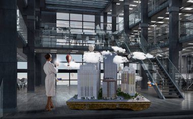 Bilim ve tıpta yenilikçi teknolojiler. Karışık ortam