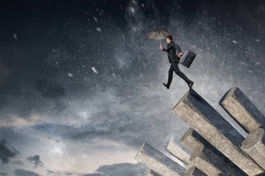 Her meydan okumak hazır. Karışık teknik