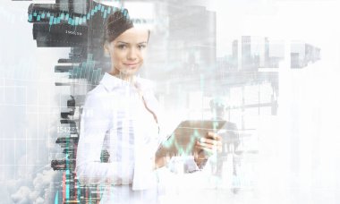 Modern iş moda bu. Karışık teknik