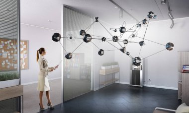 Kablosuz bağlantı ve yüksek teknoloji teknolojileri. Karışık teknik