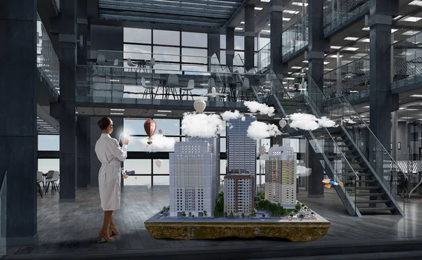 Bilim ve tıpta yenilikçi teknolojiler. Karışık ortam