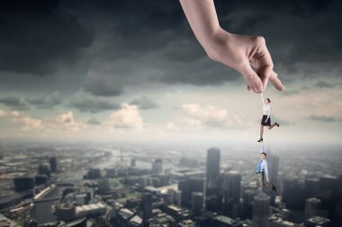 El güç ve kontrol. Karışık teknik